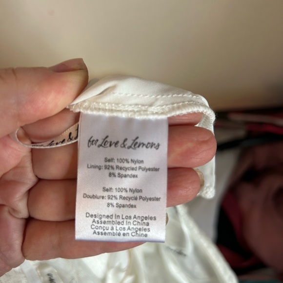 NWT For Love & Lemons Lorena Lace Sheer Maxi Dress - Picture 6 of 9